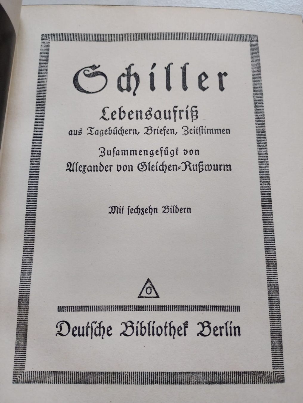 Libri: Schiller - Lebensaufriss – Usato da Ehrendingen venduto da 2Guagua2 3