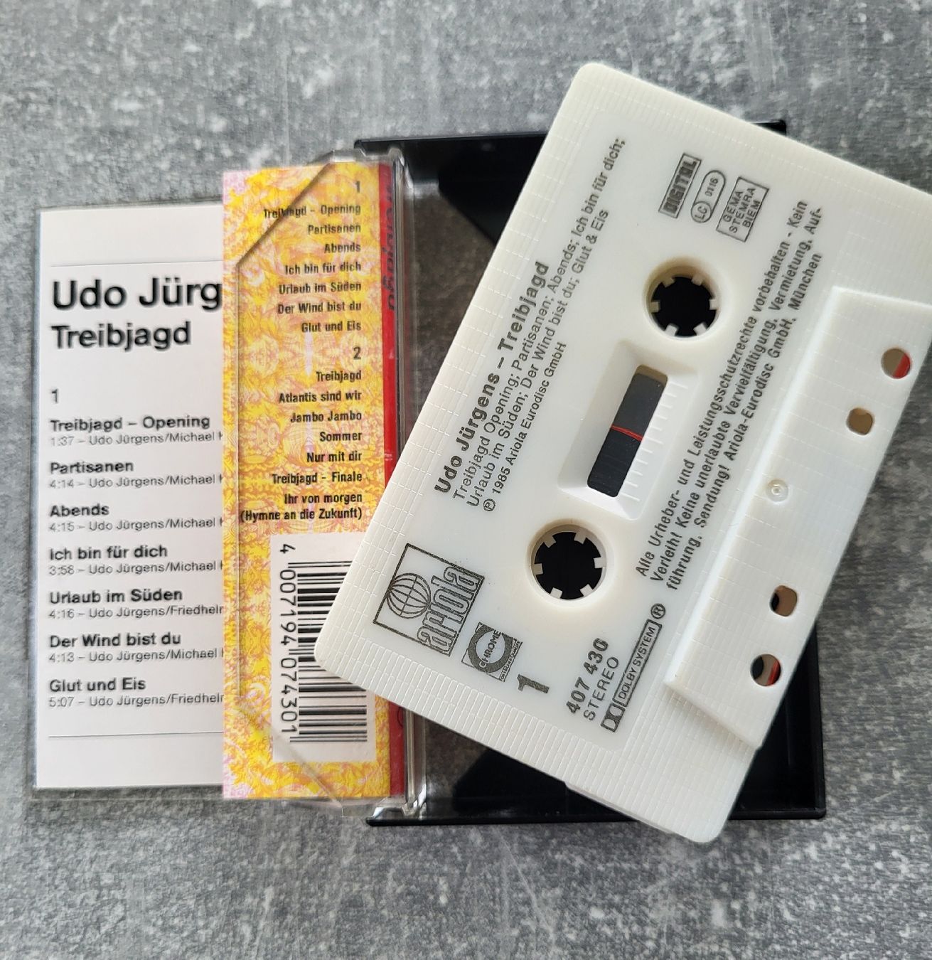 Musicassette: MC Udo Jürgens – Usato da Gebenstorf venduto da pryt5412 2