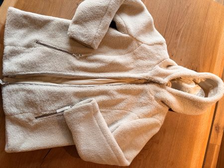 Teddy Jacke Multiblu beige Grösse 36 gebraucht