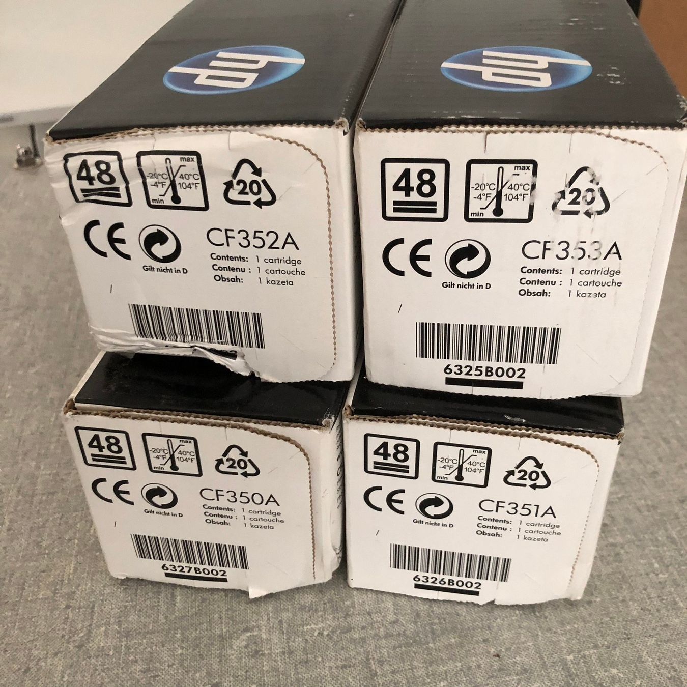 Hewlett Packard Cartouches & Toner: Toner HP CF350A CF351A CF352A CF353A – Neuf (Voir description) à Hinterkappelen par atomschnee 4