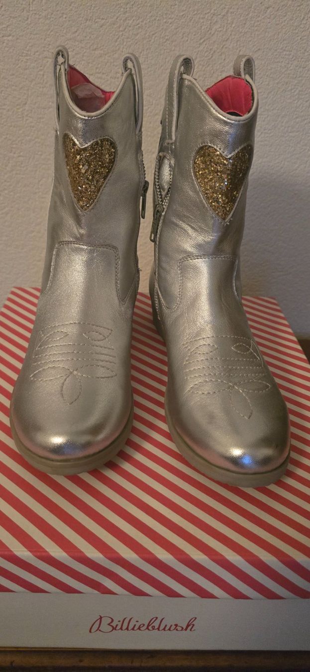 Scarpe per ragazze: Billie Blush Cowboy leather boots, Gr. 38 – Nuovo e nell'imballaggio originale da Spreitenbach venduto da Breezyel