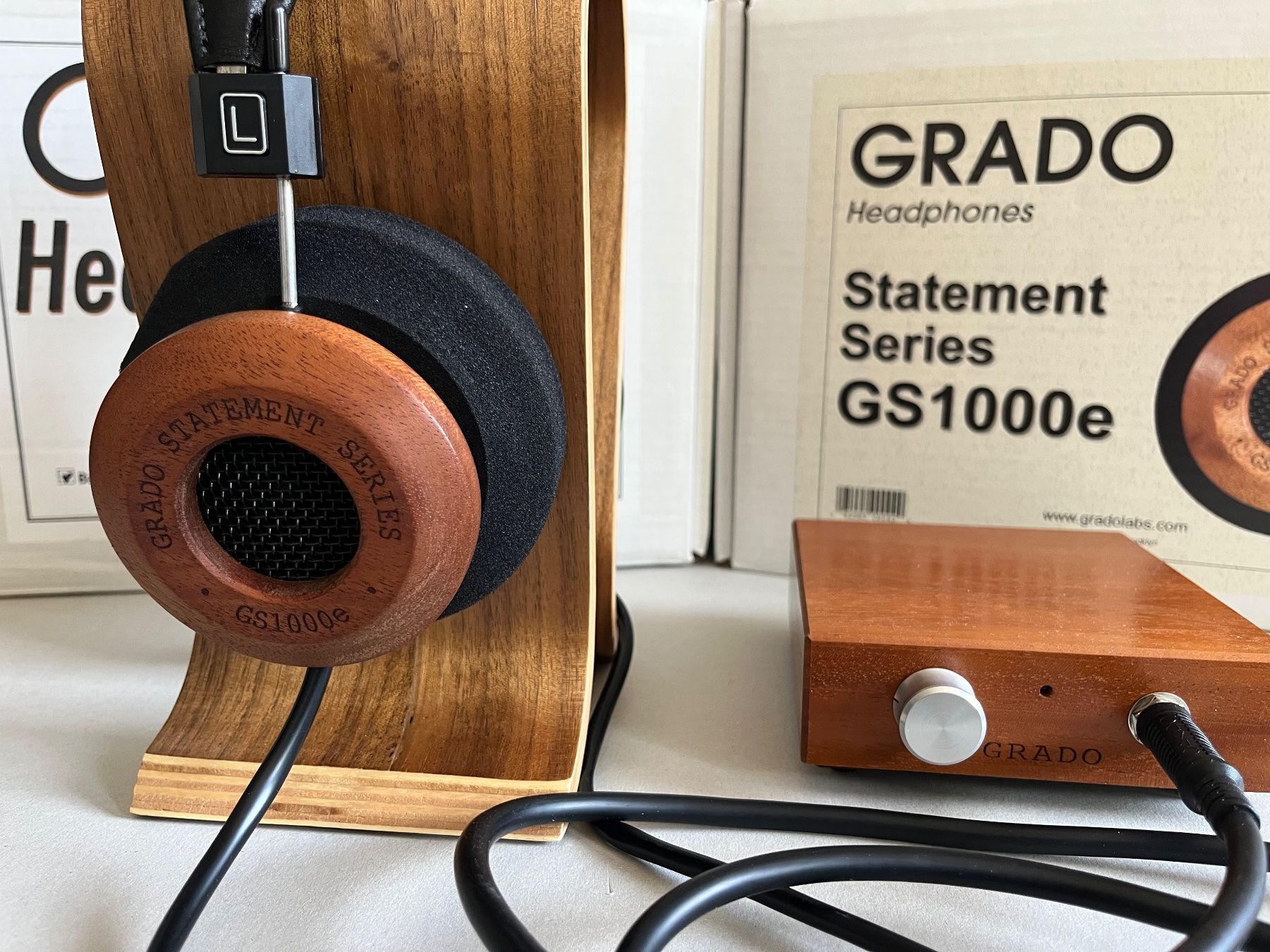 Grado Cuffie: GRADO GS1000e + GRADO RA1 Reference Headphone Hifi Set – Usato da Lugano venduto da LVC 1