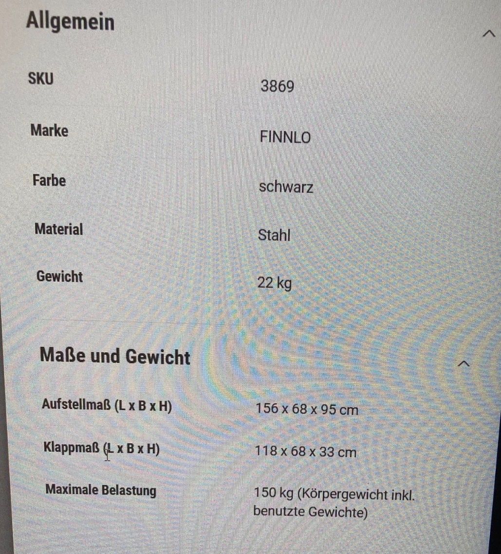 Finnlo Hometrainer: Ab&Back Trainer von Hammer Finnlo – Gebraucht aus Birmensdorf ZH von bosh2011 6