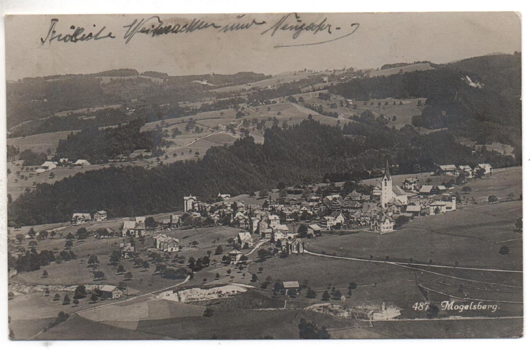 Cartes postales: MOGELSBERG No. 487 – D'occasion à Jona par philajona