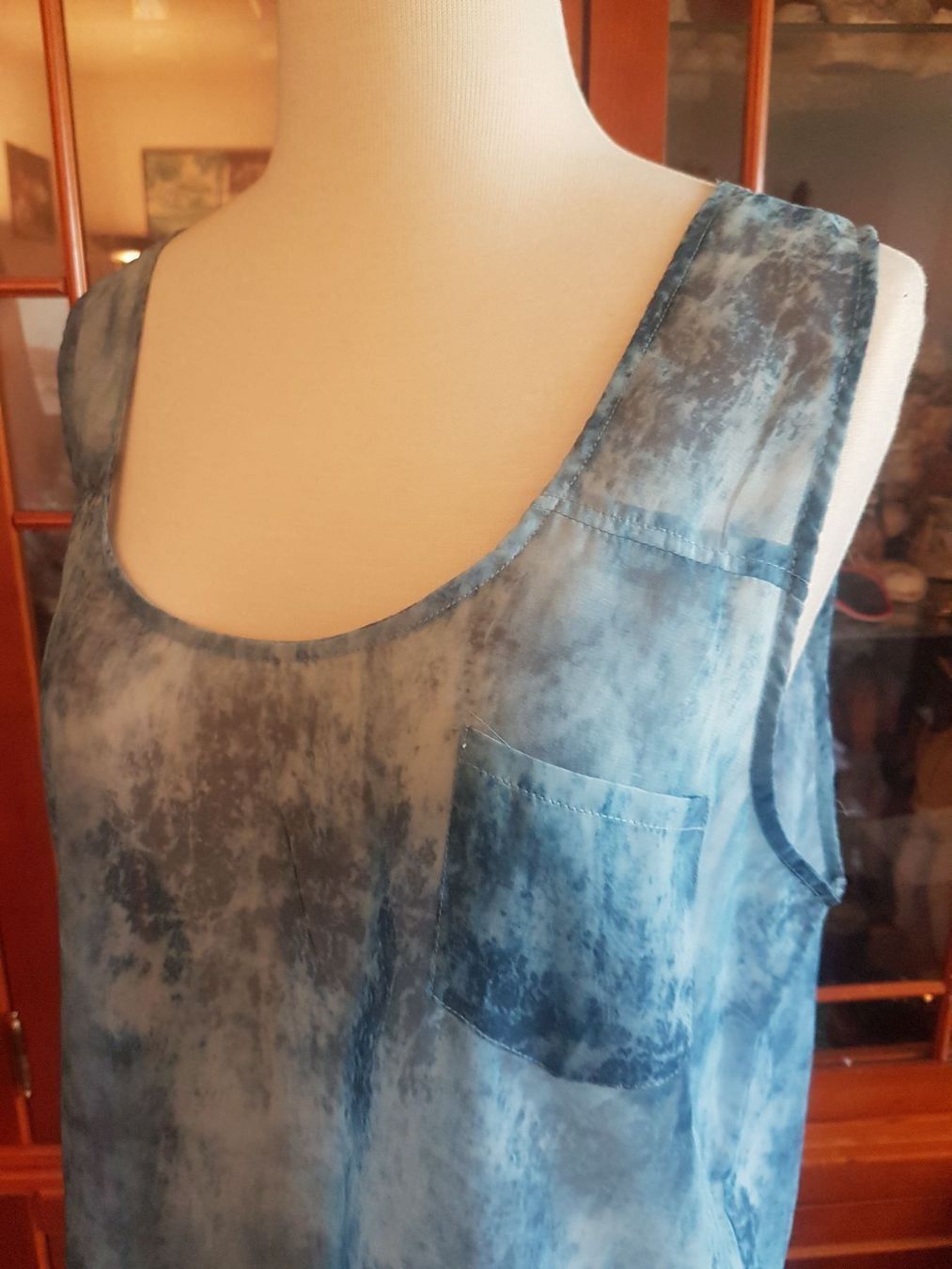 Top: Leichtes transparentes Sommertop – Nuovo (secondo la descrizione) da Oberengstringen venduto da Sheera7 4