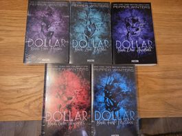 Dollar Serie Pepper Winters 5 Taschenbücher neuwertig