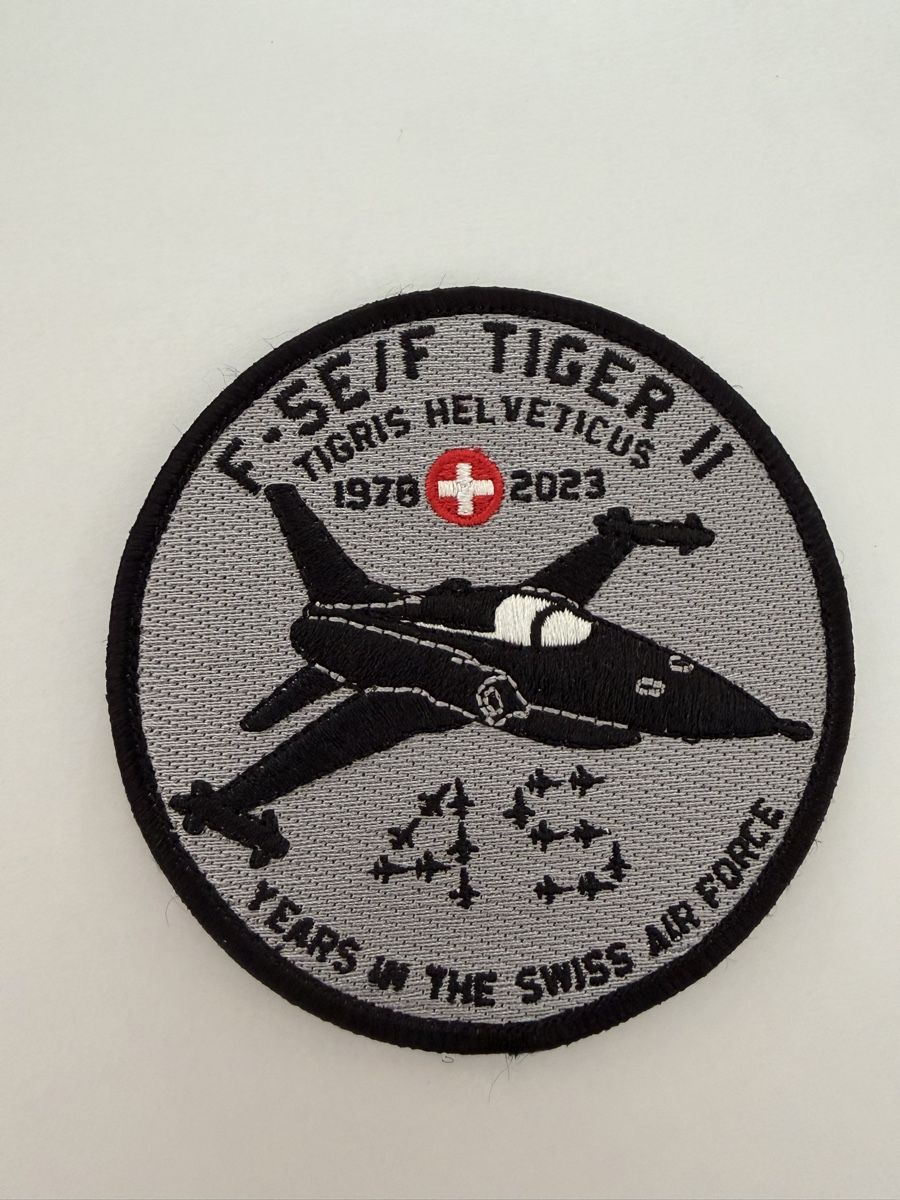 Schweizer Armee Placchette & Badge: F-5E Tiger 45 years  – Usato da Chamoson venduto da Lio_Rey
