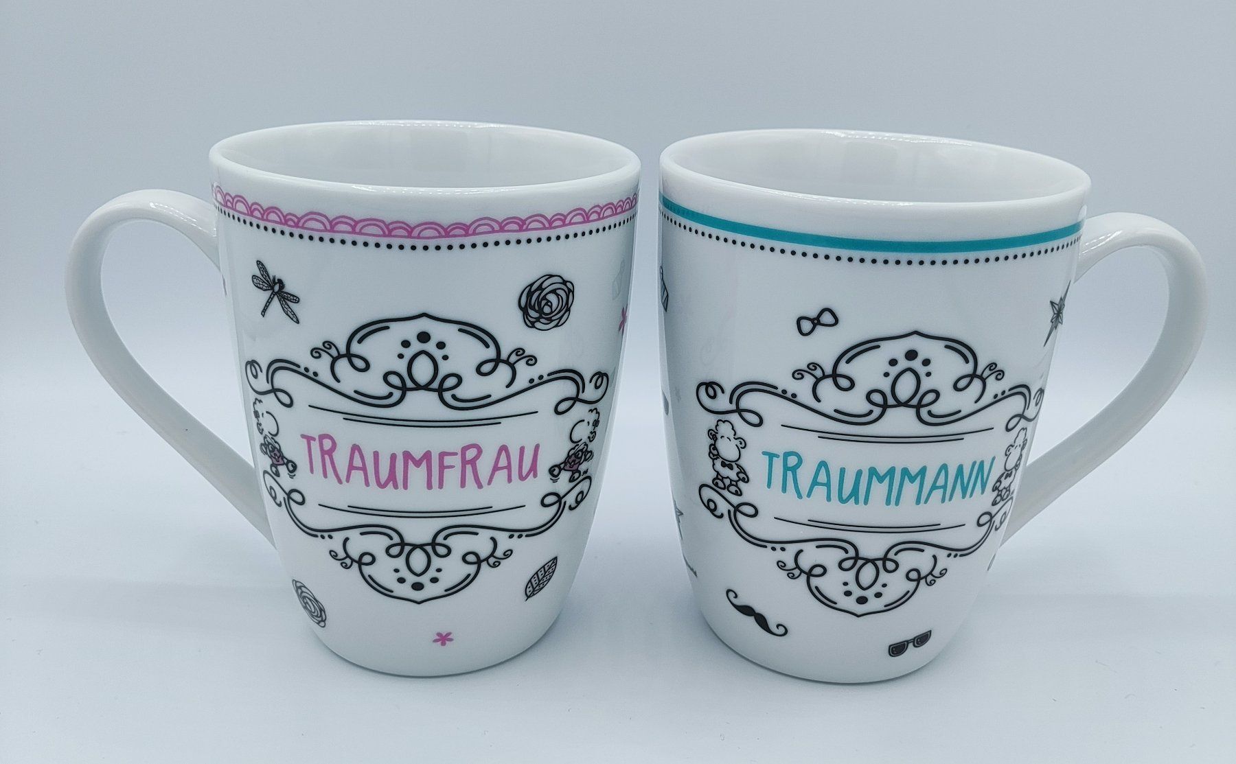 Tazze: Traumtassen Set Traummann und Traumfrau – Usato da Schlatt TG venduto da AndrTra