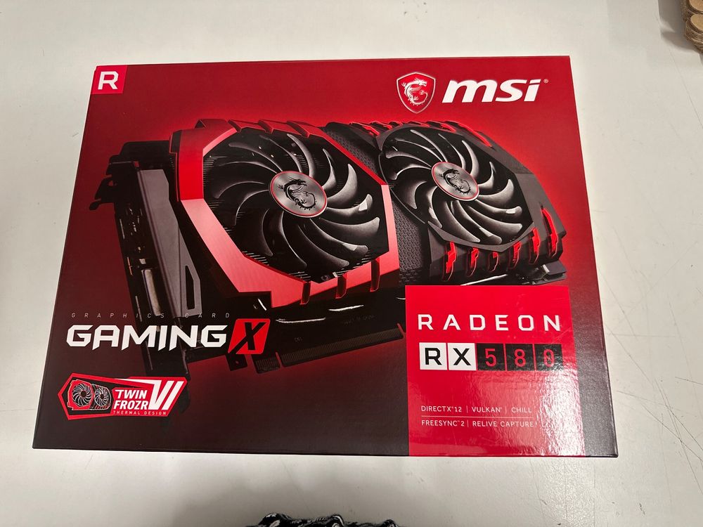 MSI Radeon RX 580 Gaming X 8G 8GB GDDR5 (V341-060R) | Kaufen auf Ricardo