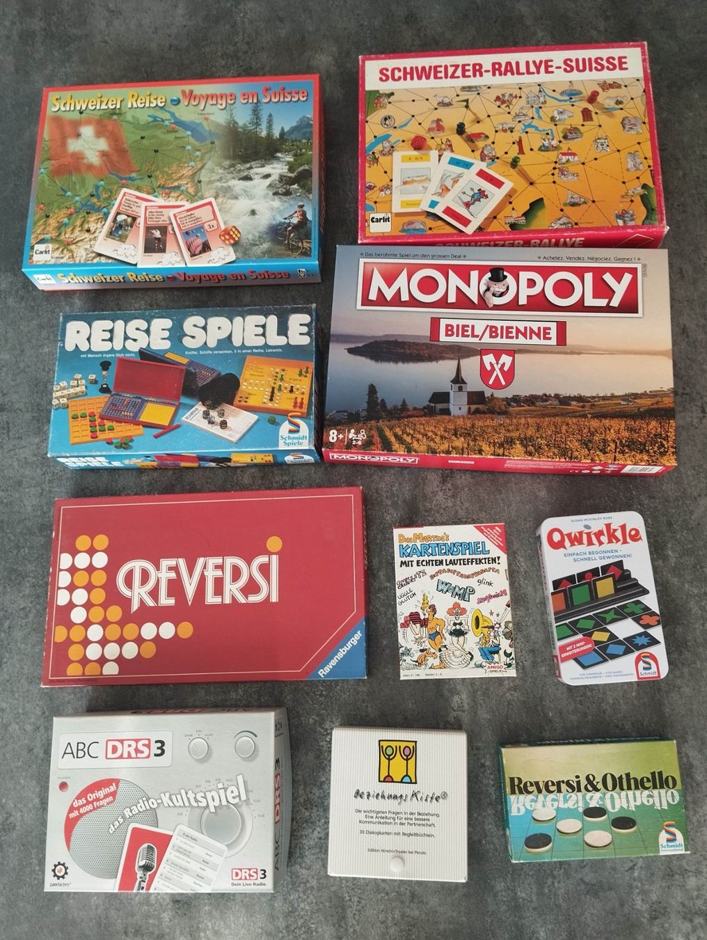 Spiele: 38 Gesellschaftsspiele – Gebraucht aus Mörigen von sigi2572