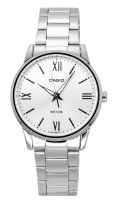 ⌚ Herrenuhr ®CASIO Edelstahl Silber 40mm Elegant 5 ATM NEU