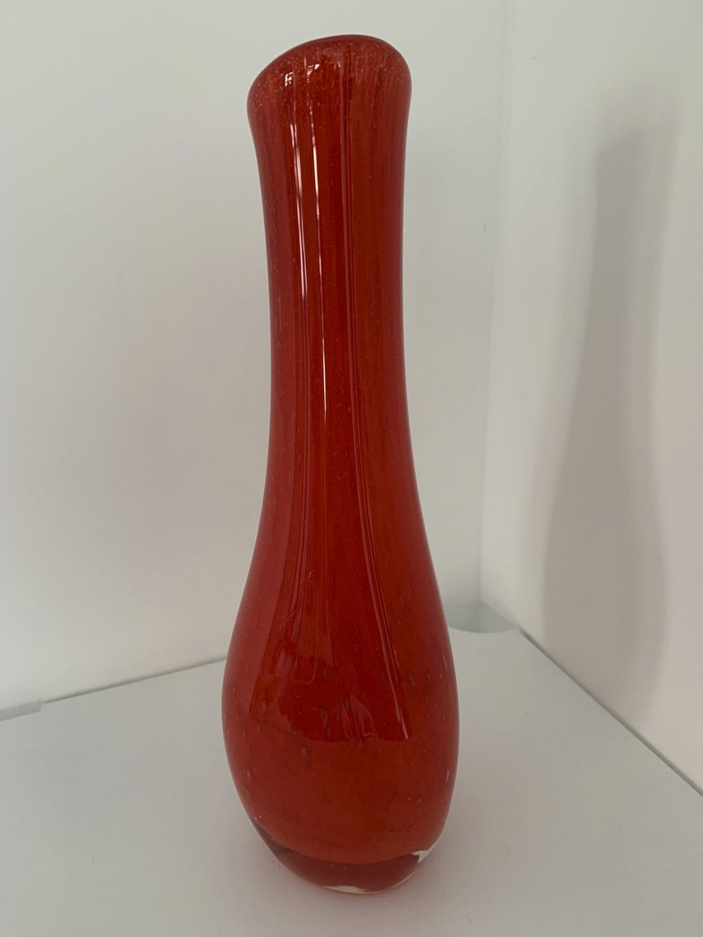 Vasi & Recipienti: Vase rouge en verre – Usato da Genève venduto da Ananas03 1