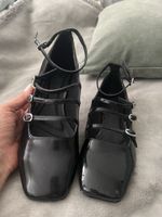 Lack-Ballerinas Mary Jane Grösse 39