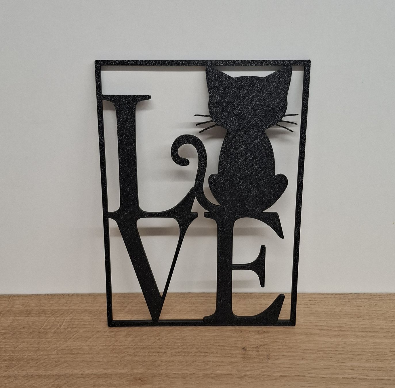 Tutte le decorazioni: Deko-Objekt Katze LOVE neu, schwarz perl – Nuovo e nell'imballaggio originale da Zug venduto da marc.attinger