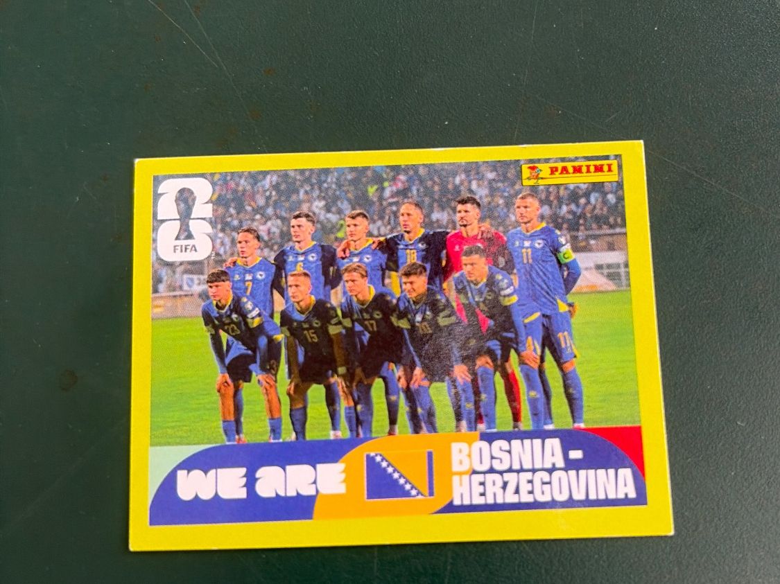 Panini Sammelbilder & Trading cards: FIFA WORLD CUP 2026 - BIH 13 – Gebraucht aus Orbe von heglau