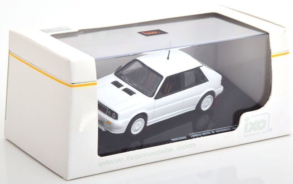 Lancia Modellini d'auto: Lancia Delta HF Integrale 16V Plain Body Version 1989 weiss – Nuovo e nell'imballaggio originale da Gerlafingen venduto da espero88 4