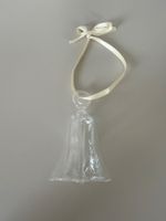 Glocke 🔔 aus Glas zum Aufhängen / Weihnachtsschmuck