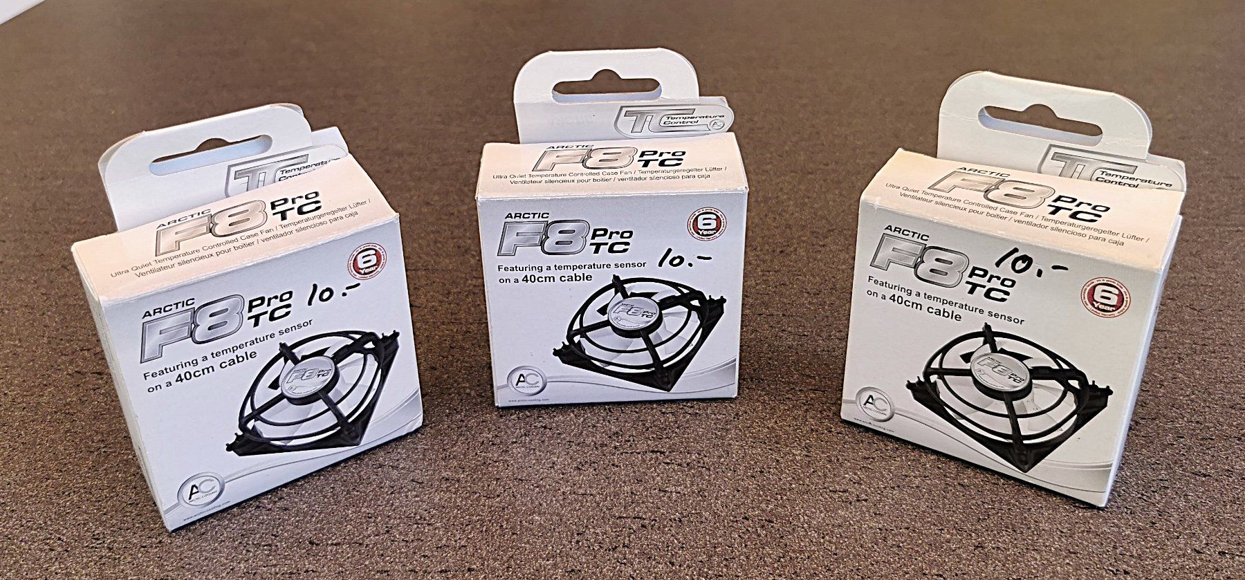 Ventilatori: Arctic F8 Pro TC Ventilator – Nuovo (secondo la descrizione) da Oberwangen b. Bern venduto da Vittorio0