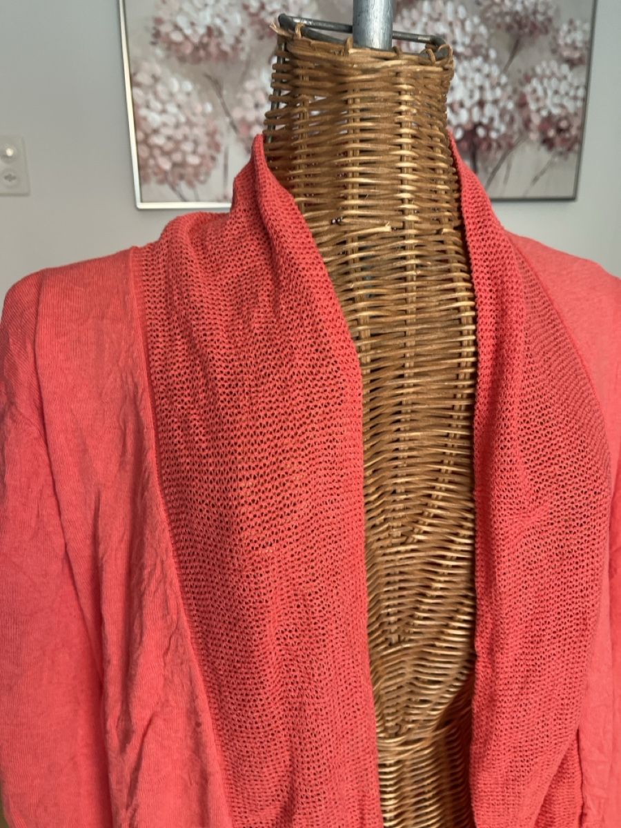 Nile Giacche: Jäggli Nile, mit Strickdetails, Korall, L – Usato da Solothurn venduto da Bobesch08 3