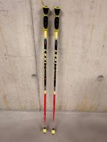 Skistöcke Leki Lite 105 cm rot gelb gebraucht