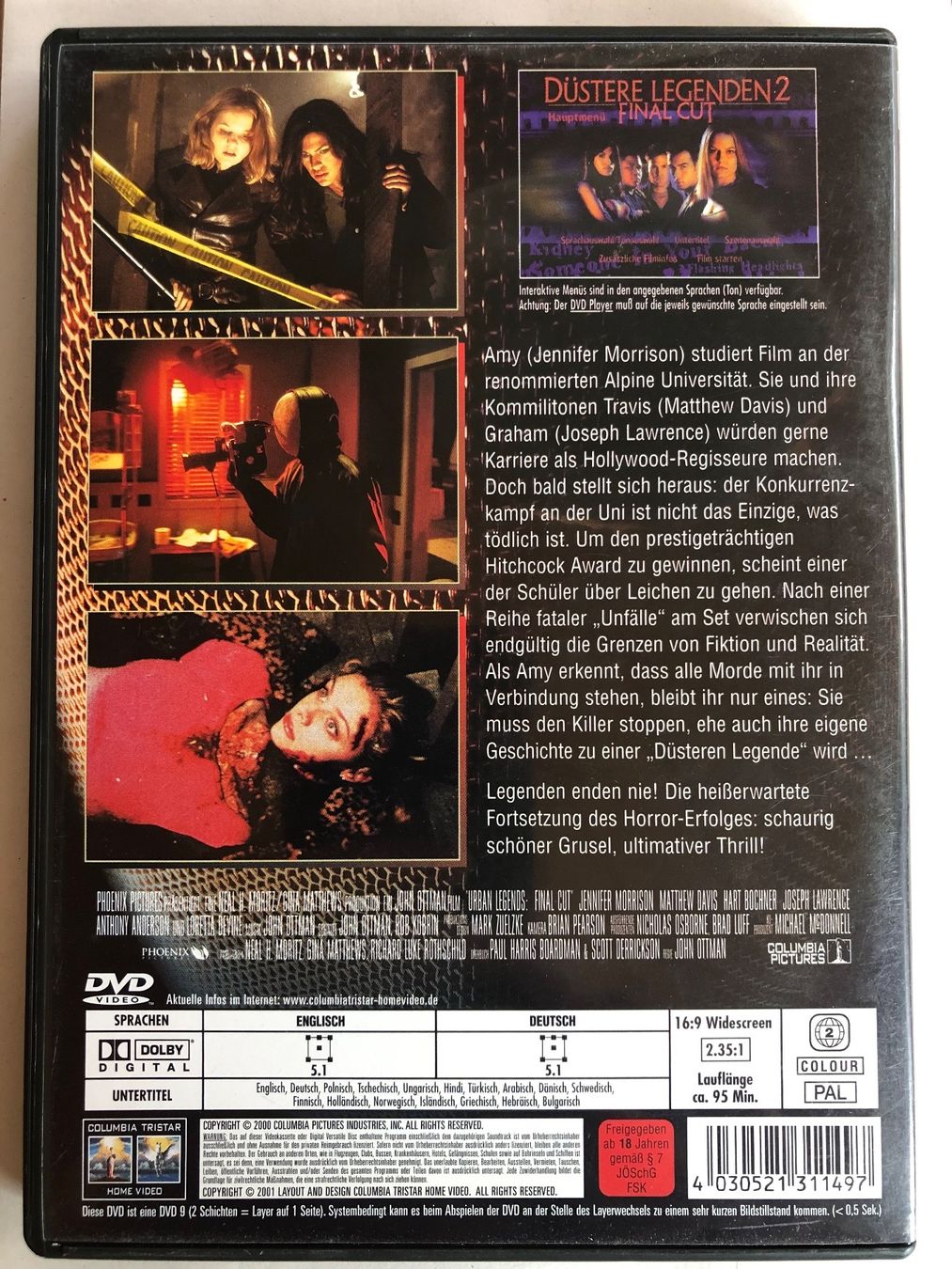 Tutti i DVDs: Düstere Legenden 2 DVD – Usato da Kestenholz venduto da Inna09 1
