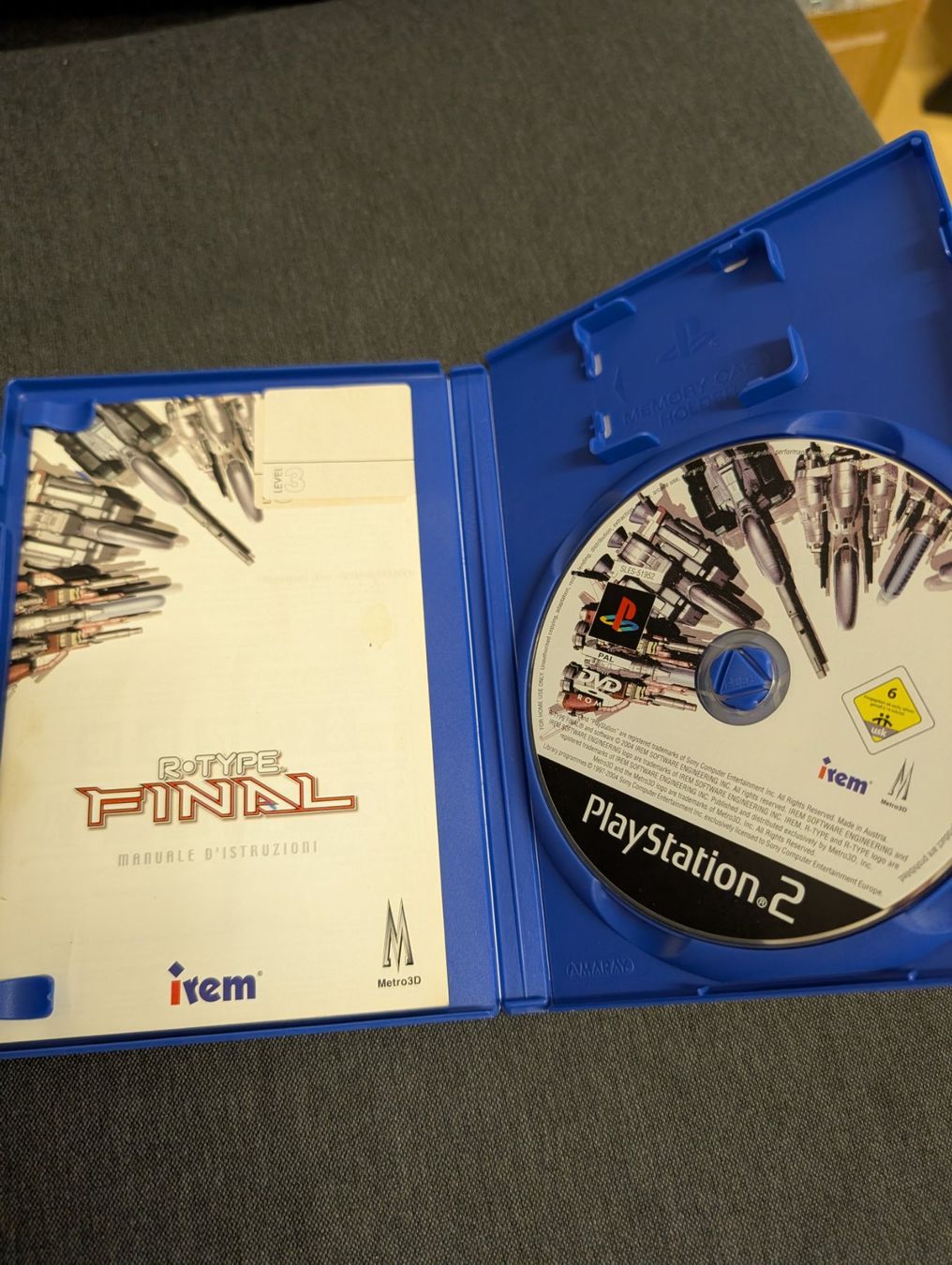 Giochi: R type final sony playstation 2 – Usato da Giubiasco venduto da Ticinerd 2