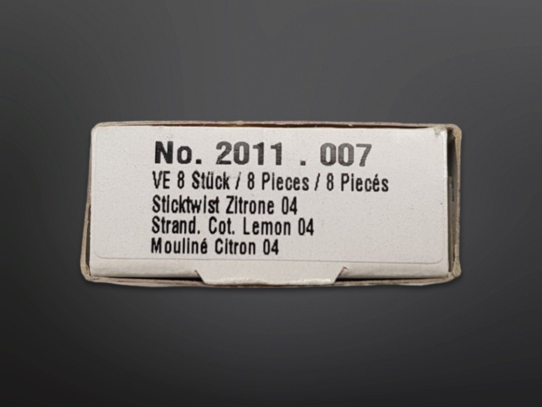 Cordicelle & Fili: RICO DESIGN gelbes Stickgarn – Nuovo (secondo la descrizione) da Suhr venduto da Restwert_Suhr 6