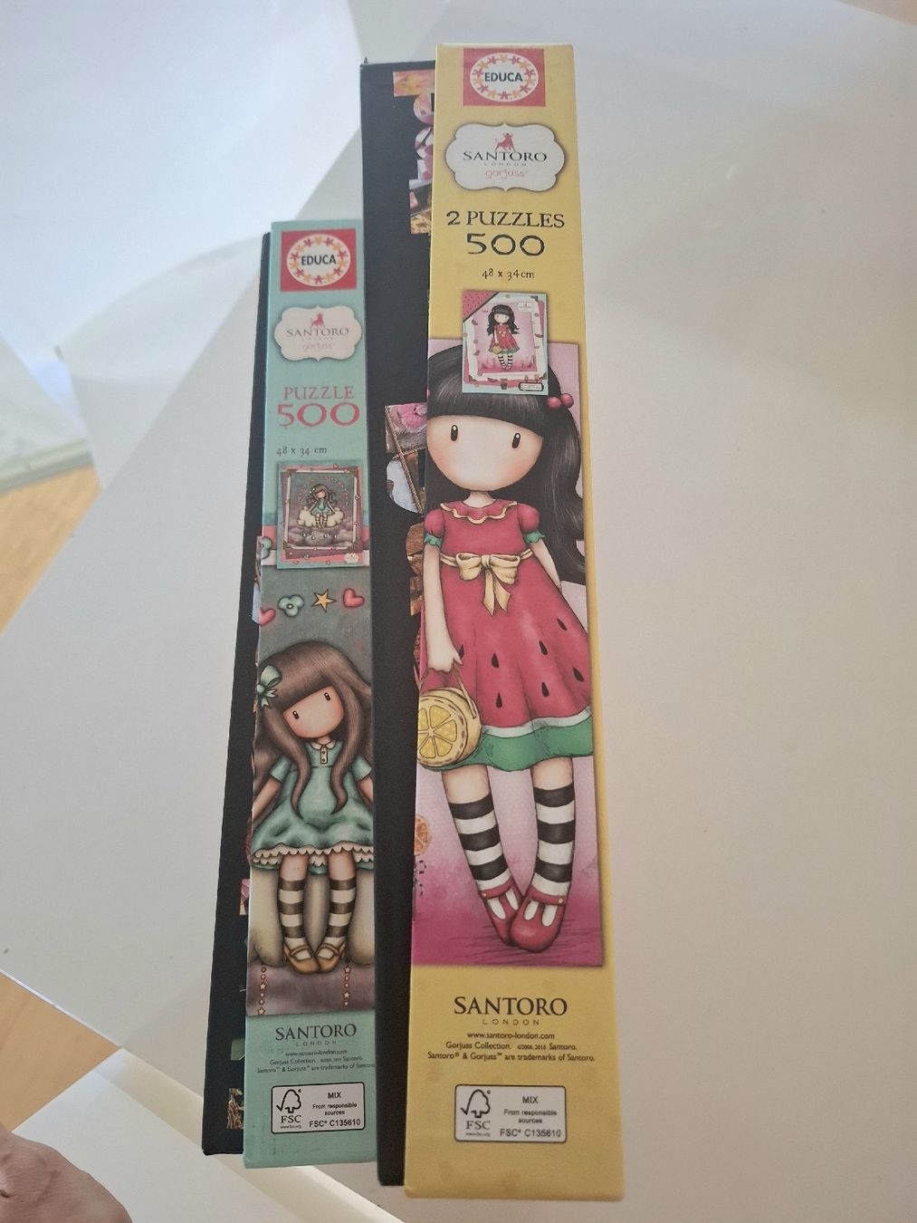 Educa Puzzle: 2 x Puzzles Santoro neuwertig – Nuovo (secondo la descrizione) da Basel venduto da Chahri 1
