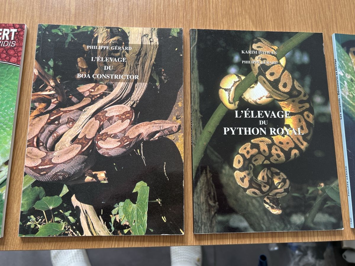 Bücher: Livre python et boa  – Gebraucht aus Genève von bpi_982r 1