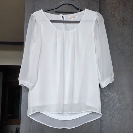 🐸 LUFTIGE LAGEN BLUSE CLOCKHOUSE 36
