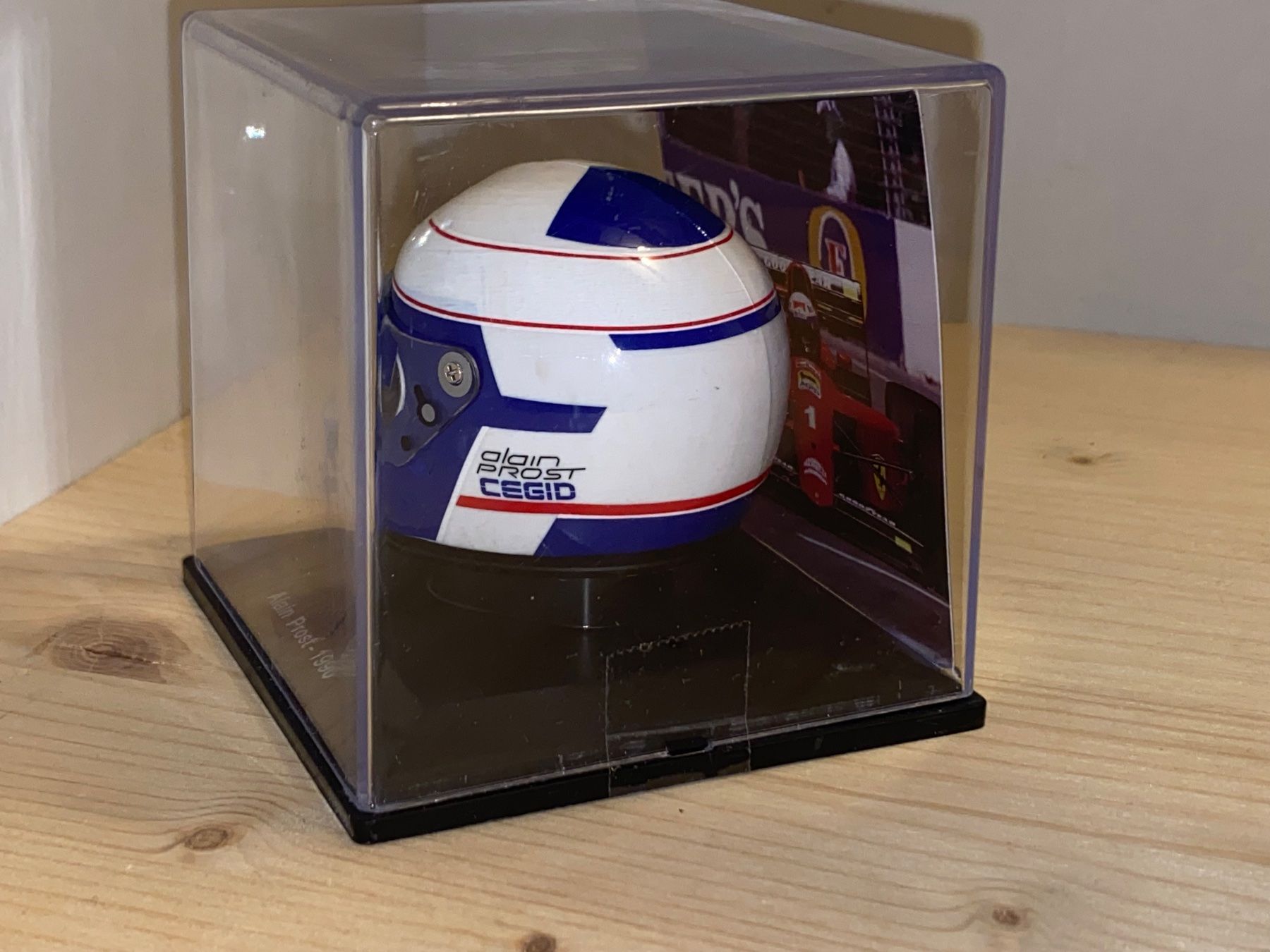 Ferrari Modellini d'auto: Ferrari Helm 1/5 Alain Prost 1990 – Nuovo (secondo la descrizione) da Wohlen AG venduto da PrivatSammlung 2