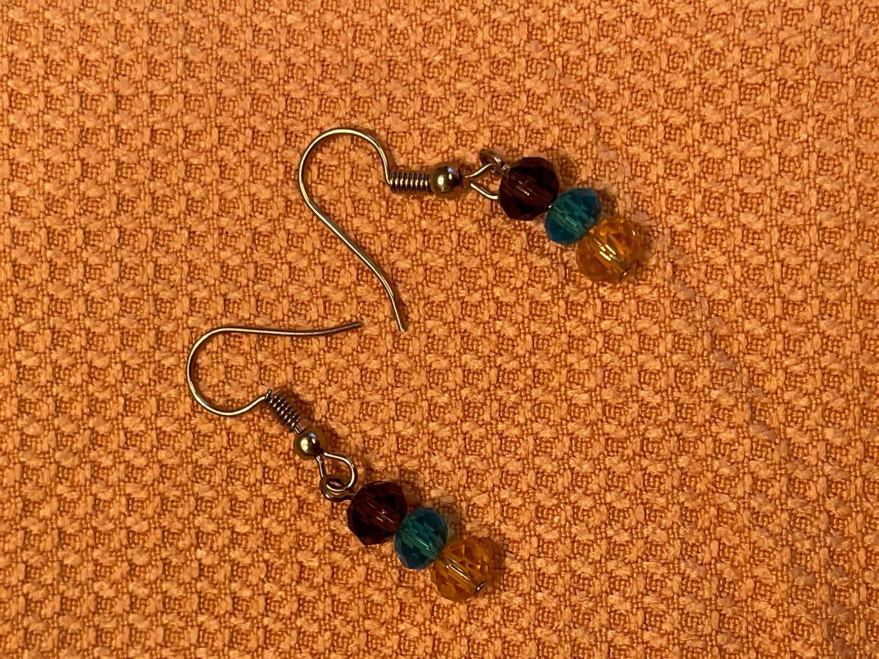 Catenine: Modeschmuckset mit geschliffenen Glasperlen – Nuovo e nell'imballaggio originale da Riedt b. Erlen venduto da Malaika57 3