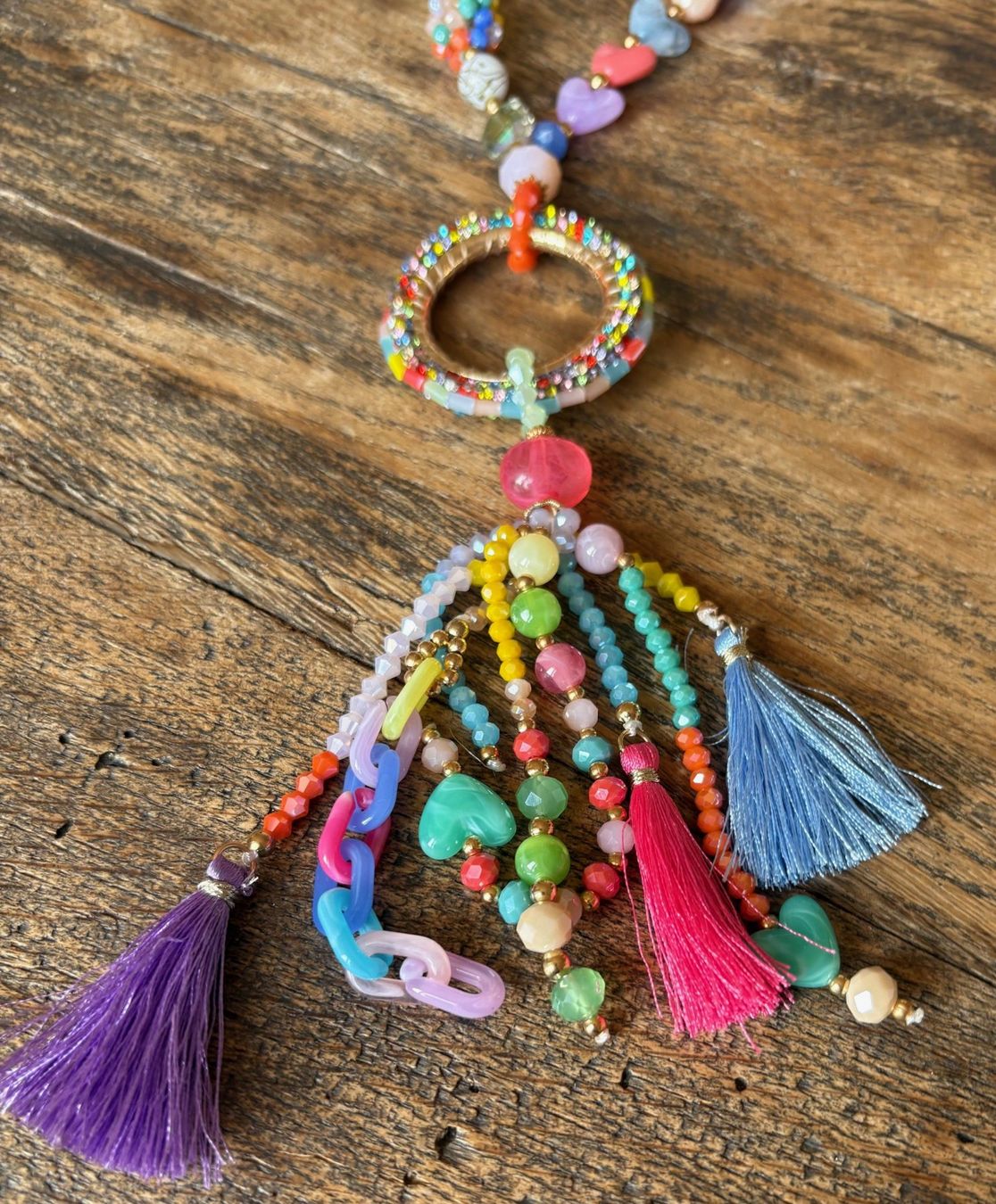 Ketten: Collier multicolor – Neu und originalverpackt aus Locarno von DBSiesta 1