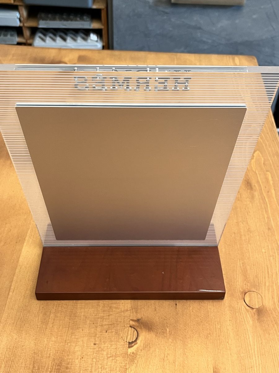 Hermès Spiegel: Hermès miroir de table – Gebraucht aus Corjolens von san_kyv9 1