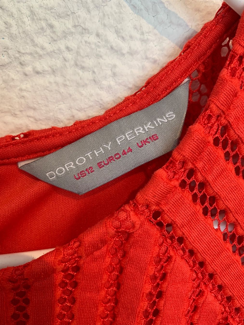 Dorothy Perkins Kleider: Dorothy Perkins Kleid rot Gr. M / L – Gebraucht aus Fislisbach von KolibriSecondhand 2