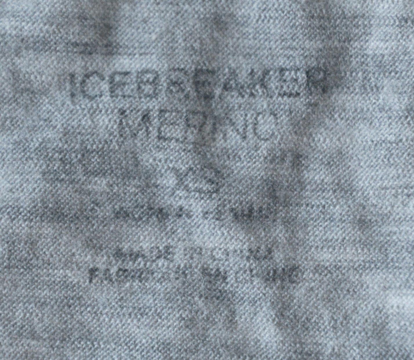 Icebreaker Top: Ärmelloses, hellgraues Shirt/Top von Icebreaker – Usato da Niederhasli venduto da littledrop 2