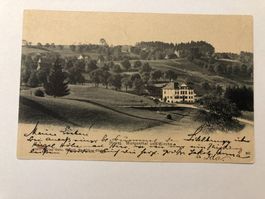 Ansichtskarte Morgenthal u Kirche Hirzel Zürich 1905