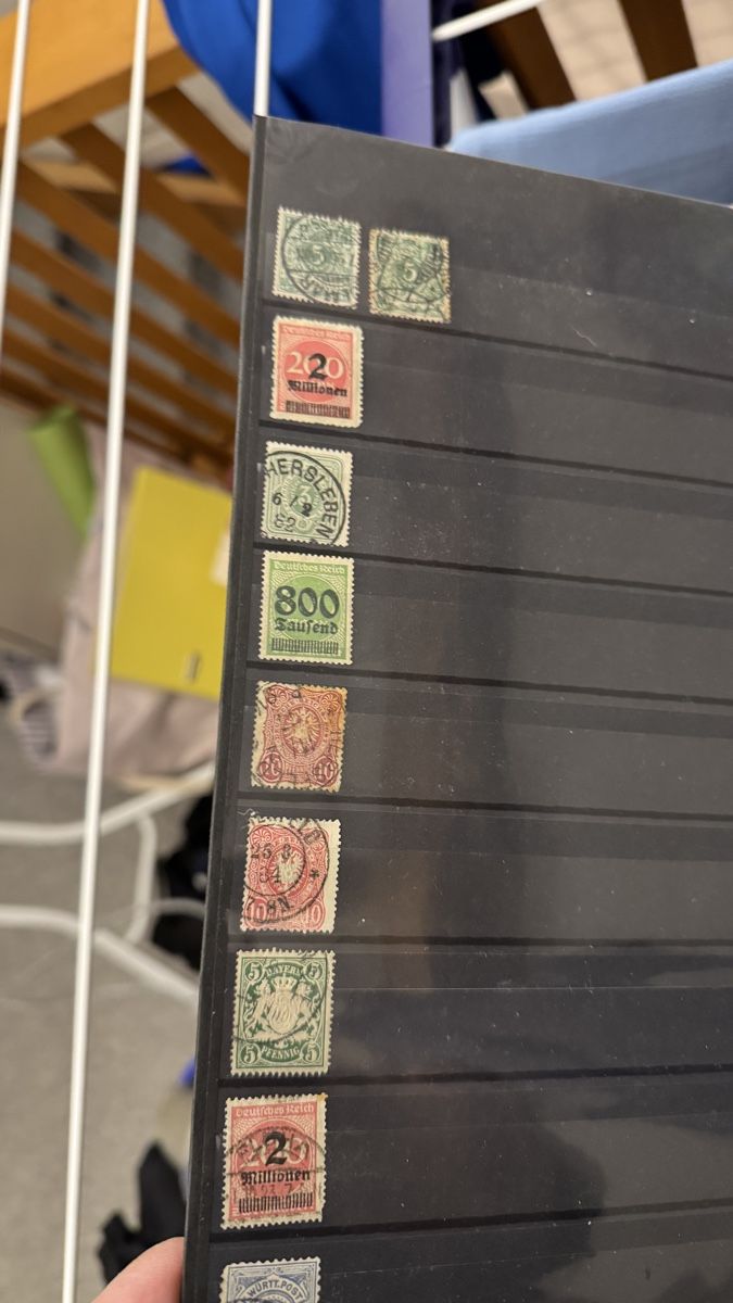 Tutti i francobolli: 1 x Album Briefmarken – Usato da Walzenhausen venduto da -Ballu- 8