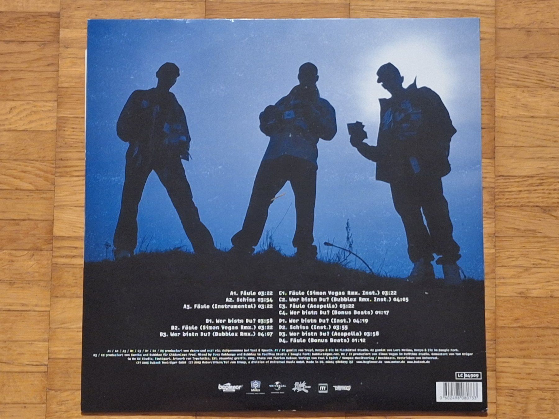 Vinyles: Beginner, Fäule - 2x 12" Vinyl Maxi DE 2003 – Neuf (Voir description) à Oberentfelden par Musicud 1