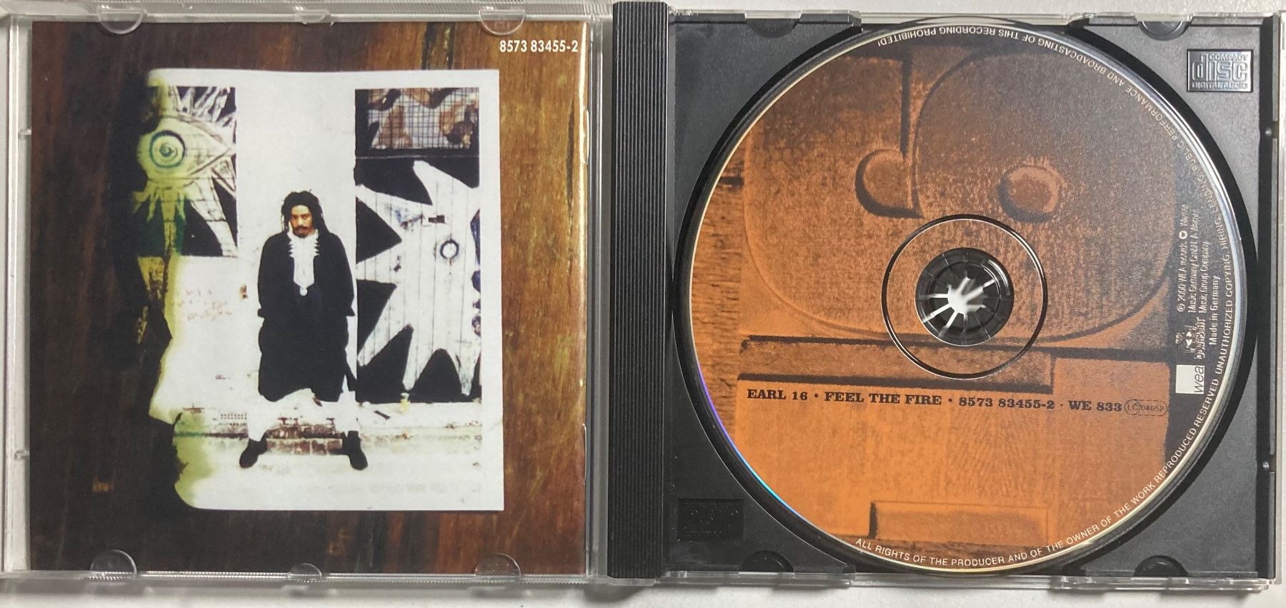 CD: EARL 16 - FEEL THE FIRE – Usato da Poliez-Pittet venduto da Newtown-Records 2