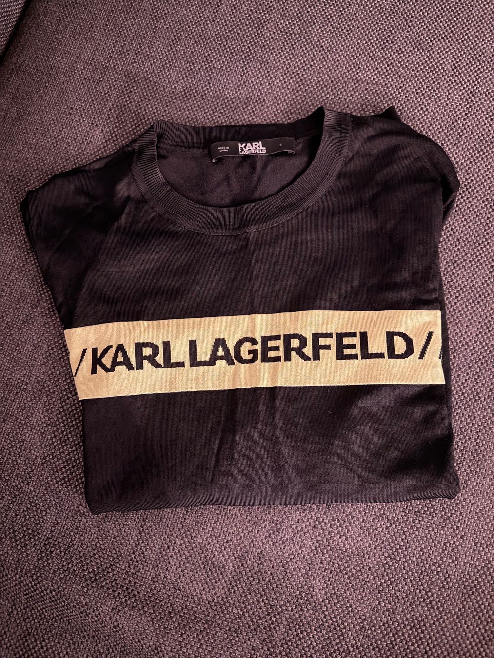 Karl Lagerfeld Maglioni & Felpe: Karl Lagerfeld Pullover, Schwarz - super Zustand – Nuovo (secondo la descrizione) da Winterthur venduto da yan_jnw8