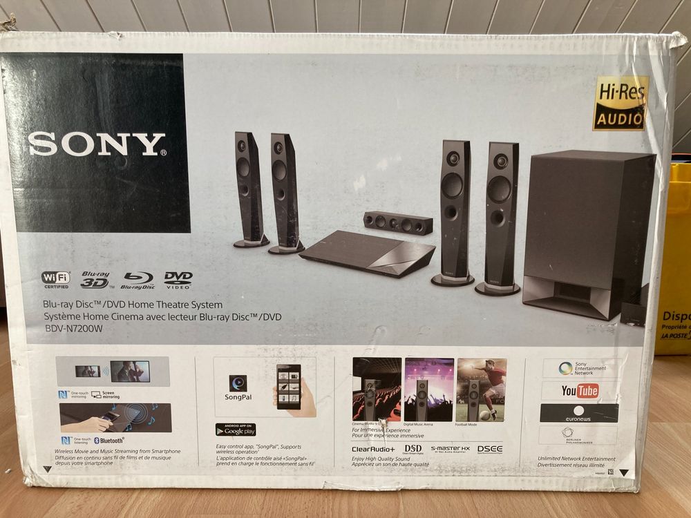 SONY Blue-ray Homecinema System BDV-N7200W (Gebraucht) in Stettlen für ...