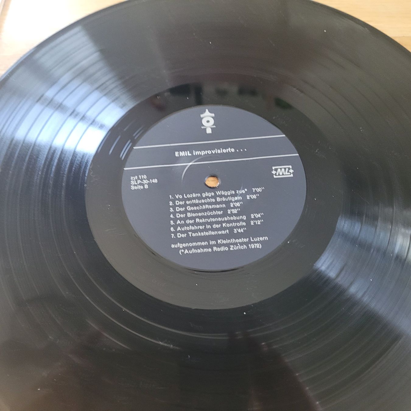 Dischi in vinile: LP Vinyle Signée Emil Improvisierte – Usato da Reconvilier venduto da itzlittlerabbit 2