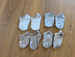 Baby Sneaker Socken Gr. 20/22 (4 Paar) /1