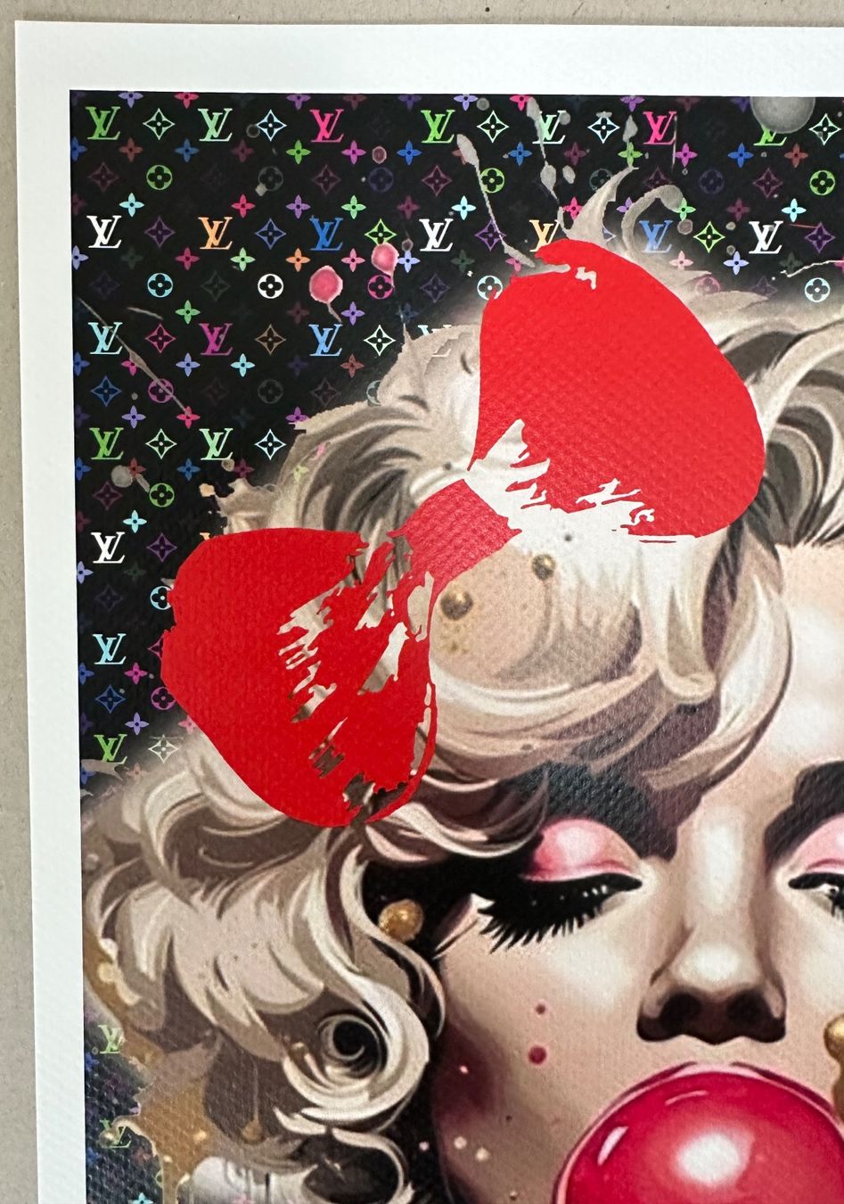 Dipinti: Death: Hot Vuitton Bubble Monroe, POP Art, signiert – Nuovo (secondo la descrizione) da Meilen venduto da Smgdesign 3