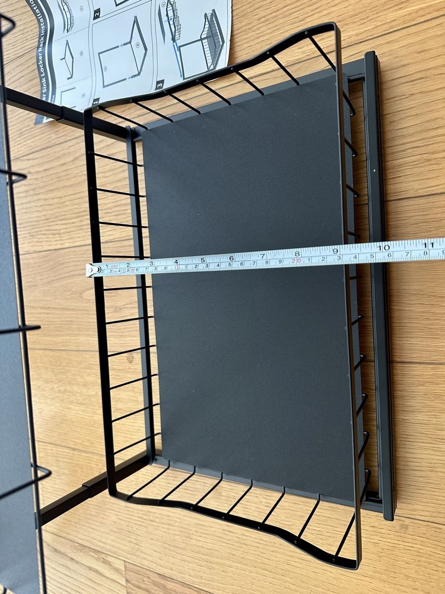 Altri accessori: 2-Tier Under Sink Storage Rack Black  – Usato da Gattikon venduto da Sarahs_Schatzkammer 3