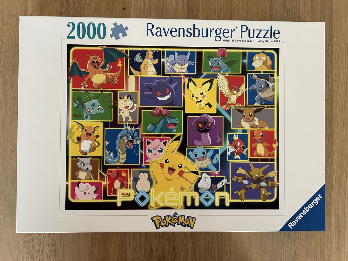 Ravensburger Puzzle: Ravensburger Pokemon Puzzle 2000teilig – Usato da Naters venduto da Gemschhtte 1