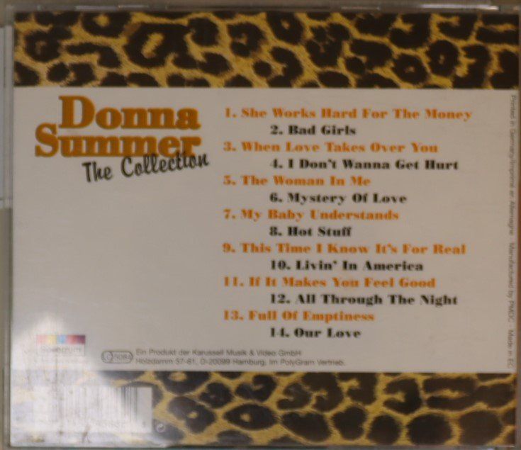 CD: Donna Summer -The Collection – Usato da Luzern venduto da CONTENTI 2