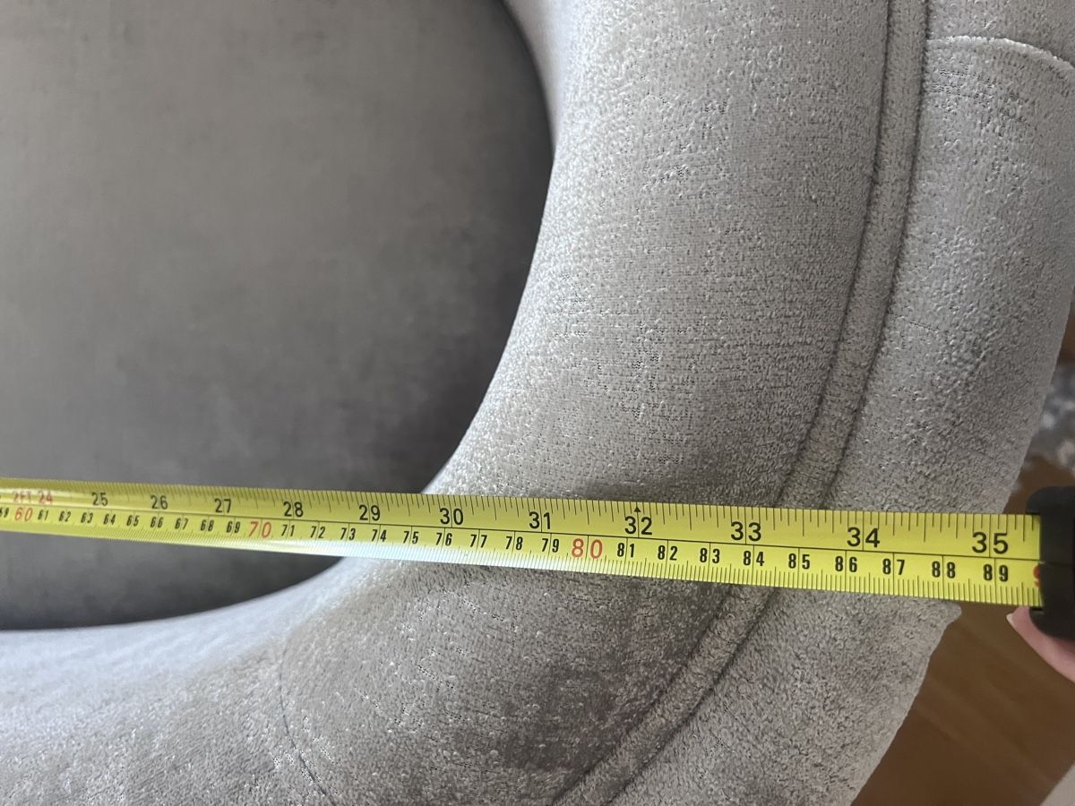 Poltrone: Gemütlicher Sessel, hellgrau, neu – Nuovo (secondo la descrizione) da Root venduto da Fashionhomeandmore 6
