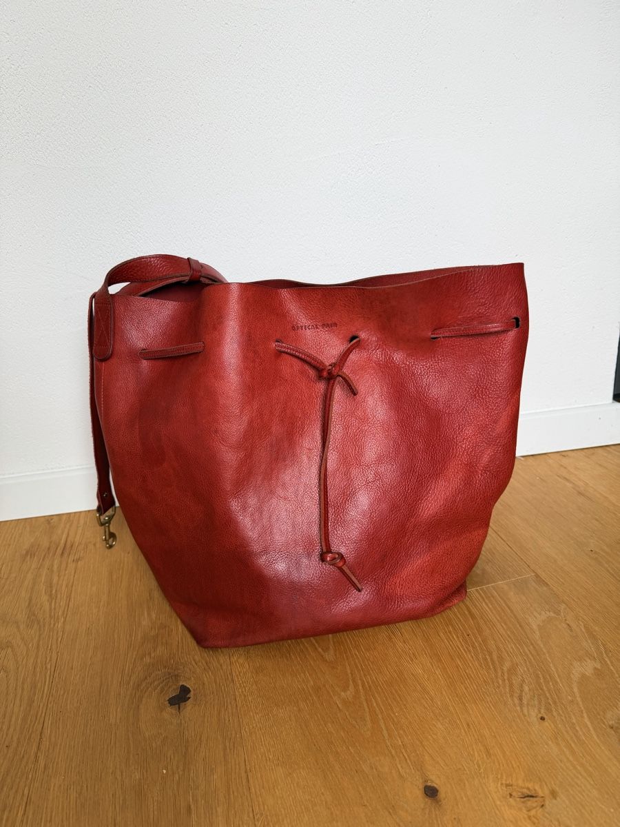 Borse: Leder Handtasche Marke Optical Pain – Usato da Bonstetten venduto da j.sophie 5